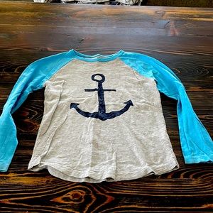 Mini Boden lg sl shirt sz 7-8 yrs